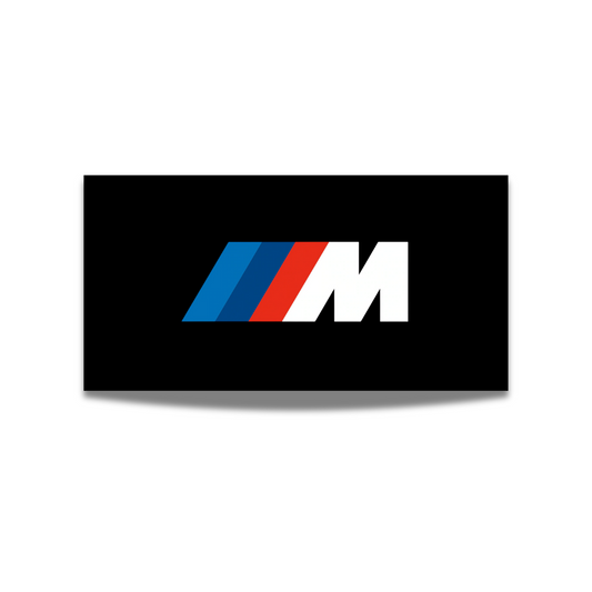 "BMW M" Logo Magnetic Plate Cover