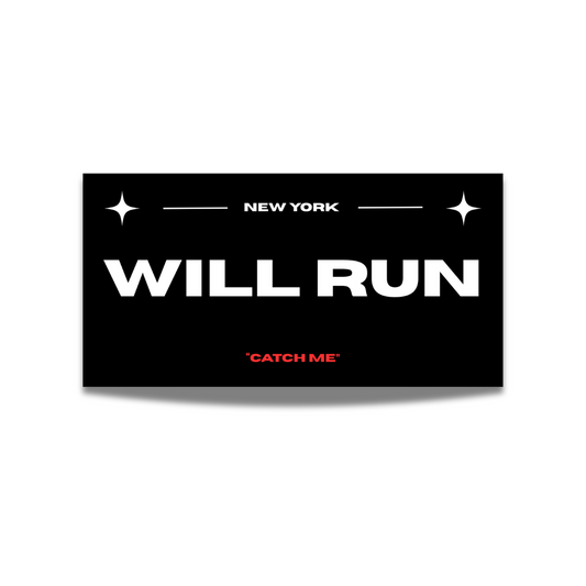 "Will Run" Magnetic plate Cover